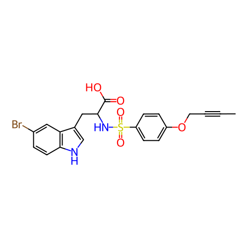 Chemical structure of BindingDB Monomer ID 50279343