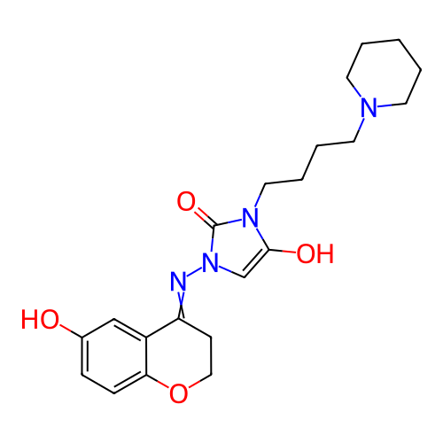 Chemical structure of BindingDB Monomer ID 50279433