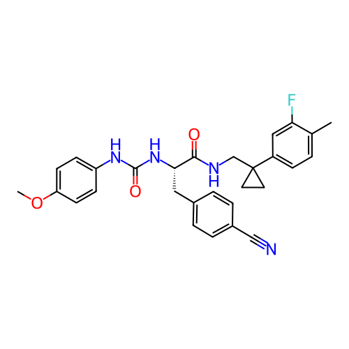 Chemical structure of BindingDB Monomer ID 50279500