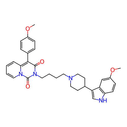 Chemical structure of BindingDB Monomer ID 50279562