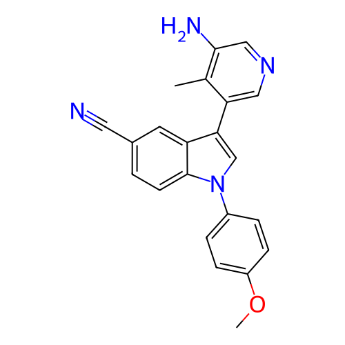 Chemical structure of BindingDB Monomer ID 50279573