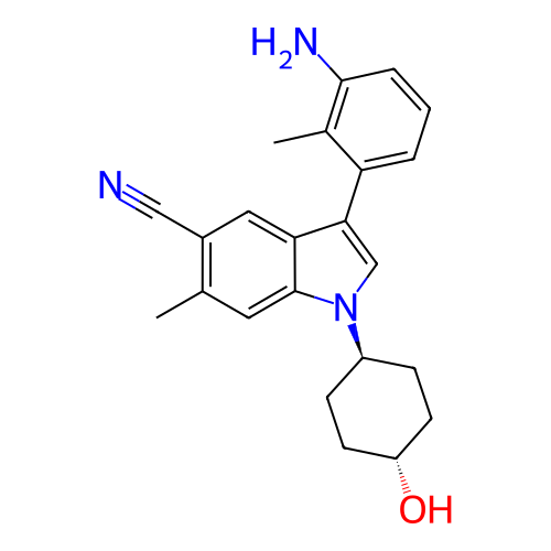 Chemical structure of BindingDB Monomer ID 50279574