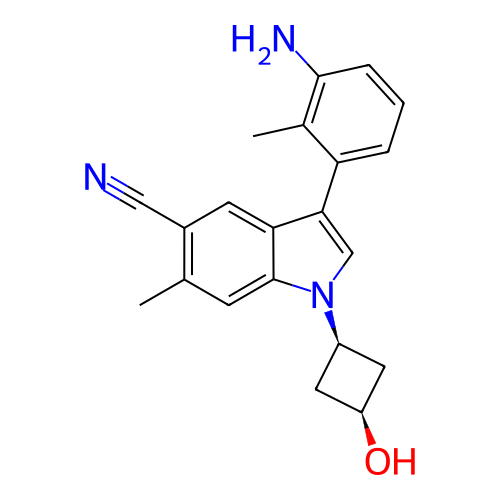 Chemical structure of BindingDB Monomer ID 50279575