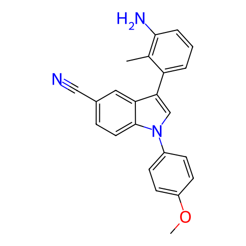 Chemical structure of BindingDB Monomer ID 50279576
