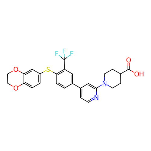 Chemical structure of BindingDB Monomer ID 50279780