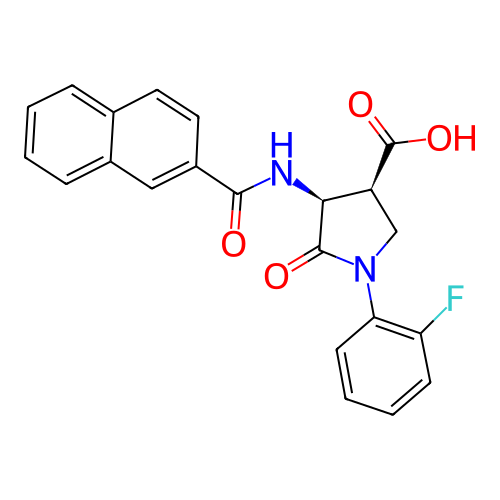Chemical structure of BindingDB Monomer ID 50280136