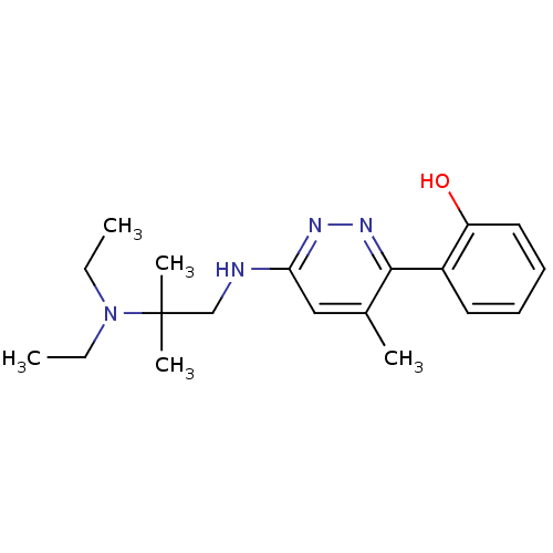 Chemical structure of BindingDB Monomer ID 50280586