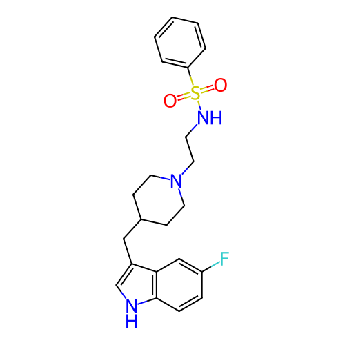 Chemical structure of BindingDB Monomer ID 50280815