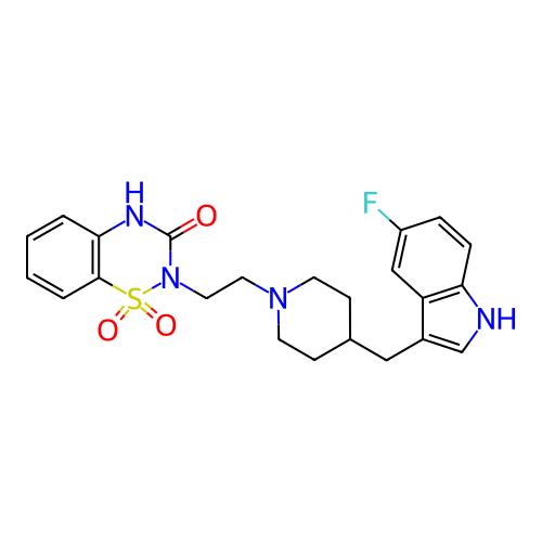 Chemical structure of BindingDB Monomer ID 50280817