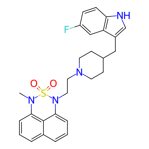 Chemical structure of BindingDB Monomer ID 50280823