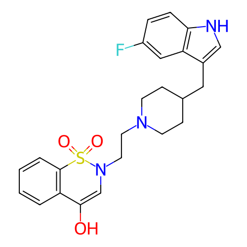 Chemical structure of BindingDB Monomer ID 50280829