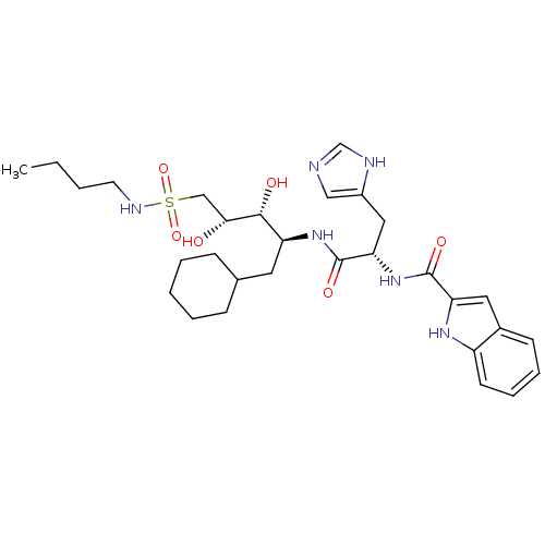 Chemical structure of BindingDB Monomer ID 50281229