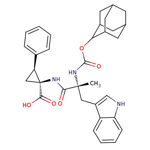 Chemical structure of BindingDB Monomer ID 50281615