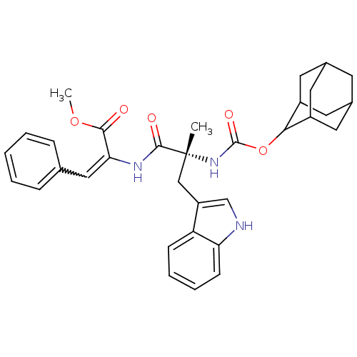 Chemical structure of BindingDB Monomer ID 50281618