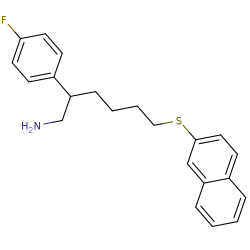 Chemical structure of BindingDB Monomer ID 50281623