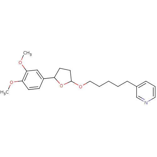 Chemical structure of BindingDB Monomer ID 50282009