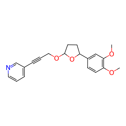 Chemical structure of BindingDB Monomer ID 50282011