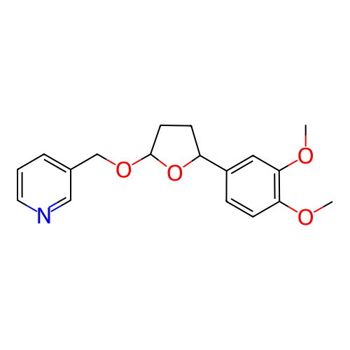 Chemical structure of BindingDB Monomer ID 50282016