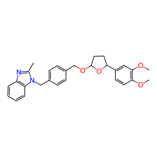 Chemical structure of BindingDB Monomer ID 50282033