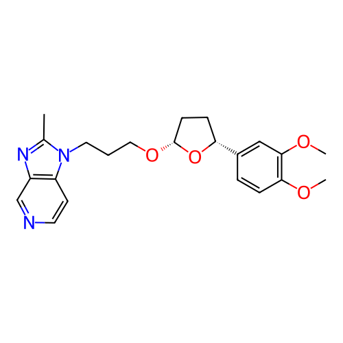 Chemical structure of BindingDB Monomer ID 50282036