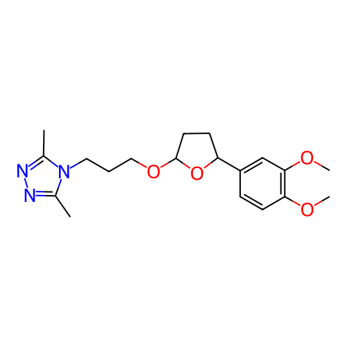 Chemical structure of BindingDB Monomer ID 50282043