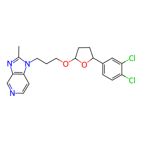 Chemical structure of BindingDB Monomer ID 50282044