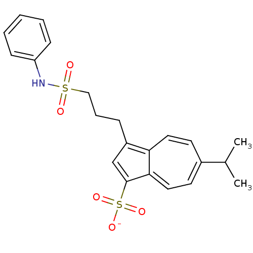 Chemical structure of BindingDB Monomer ID 50282133