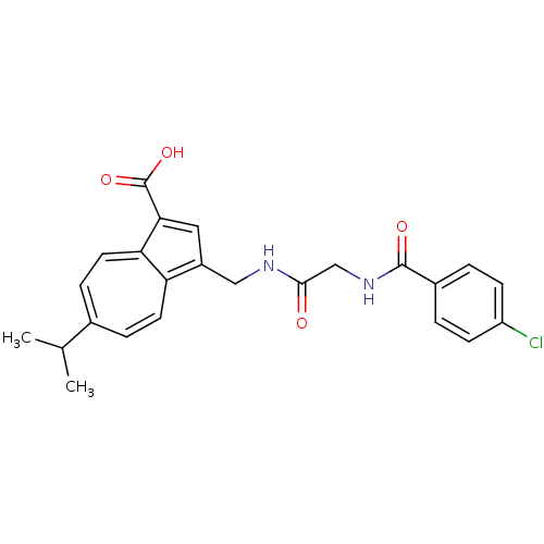 Chemical structure of BindingDB Monomer ID 50282143