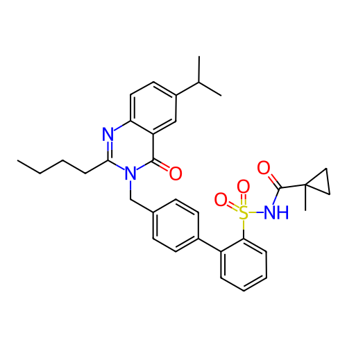 Chemical structure of BindingDB Monomer ID 50282447