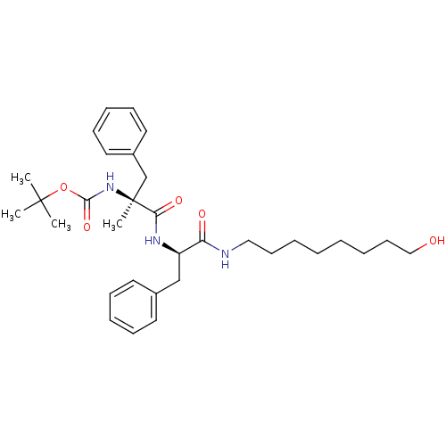 Chemical structure of BindingDB Monomer ID 50282782