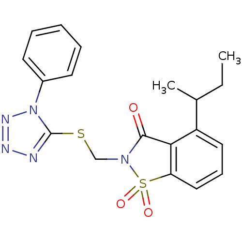Chemical structure of BindingDB Monomer ID 50282873