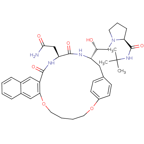 Chemical structure of BindingDB Monomer ID 50283149