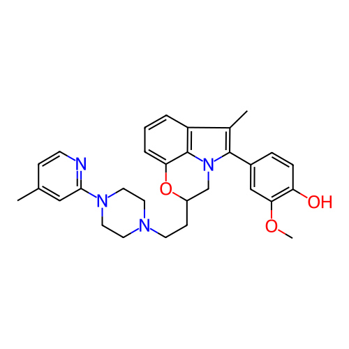 Chemical structure of BindingDB Monomer ID 50283453