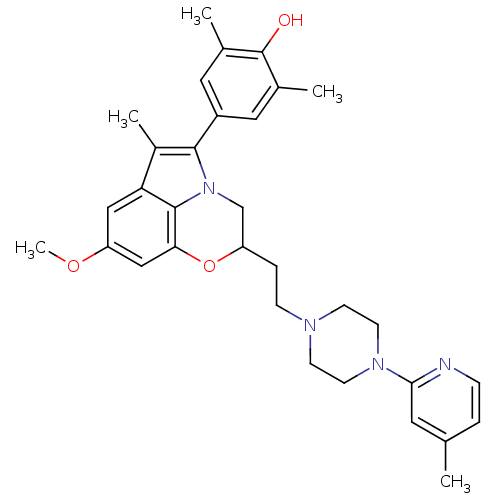 Chemical structure of BindingDB Monomer ID 50283455