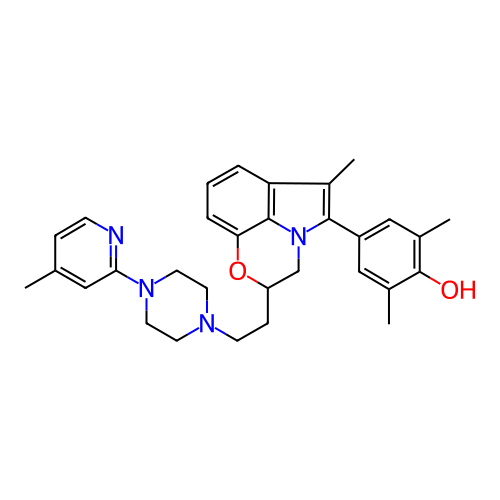 Chemical structure of BindingDB Monomer ID 50283458