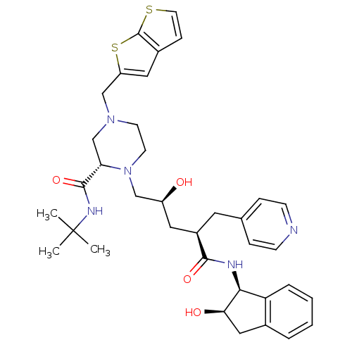 Chemical structure of BindingDB Monomer ID 50283722