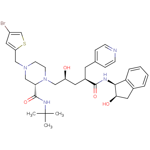 Chemical structure of BindingDB Monomer ID 50283731