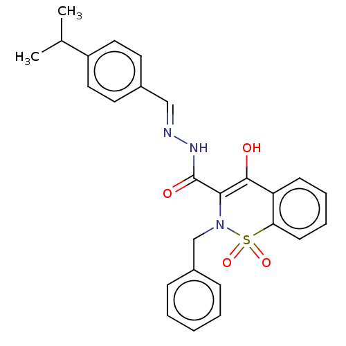 Chemical structure of BindingDB Monomer ID 50283856