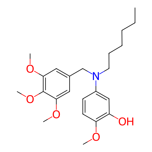 Chemical structure of BindingDB Monomer ID 50284106