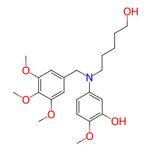 Chemical structure of BindingDB Monomer ID 50284116