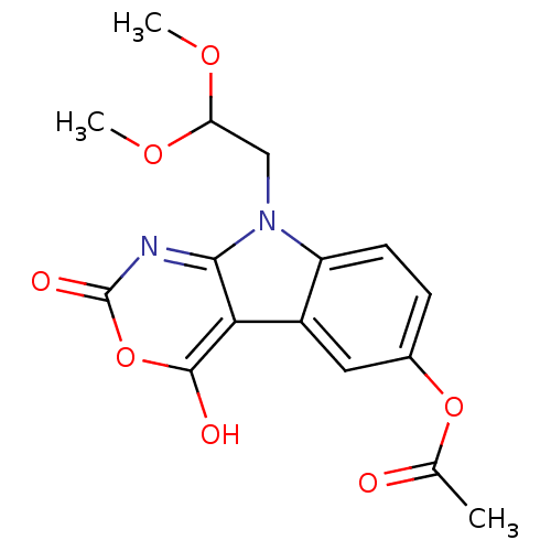 Chemical structure of BindingDB Monomer ID 50284215