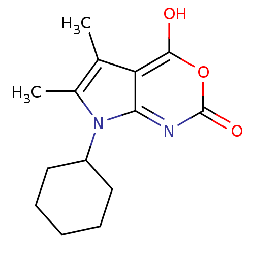 Chemical structure of BindingDB Monomer ID 50284221