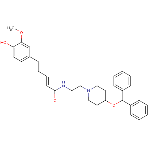 Chemical structure of BindingDB Monomer ID 50284309