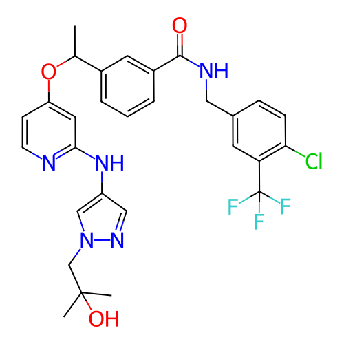 Chemical structure of BindingDB Monomer ID 50284491