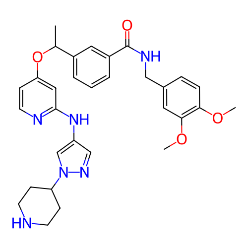 Chemical structure of BindingDB Monomer ID 50284508