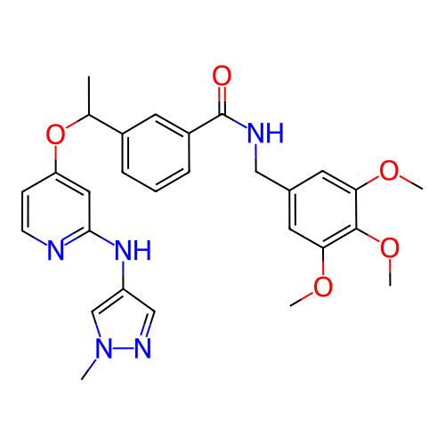 Chemical structure of BindingDB Monomer ID 50284518