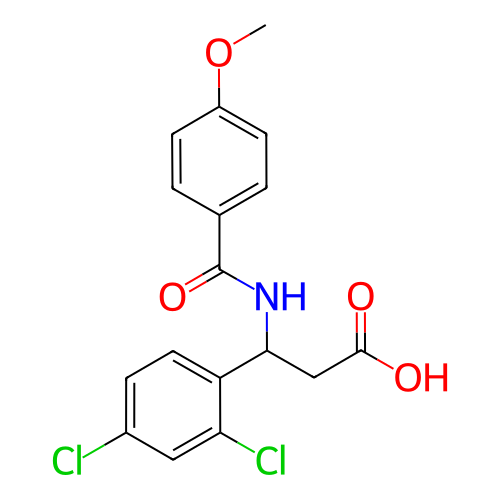 Chemical structure of BindingDB Monomer ID 50284566