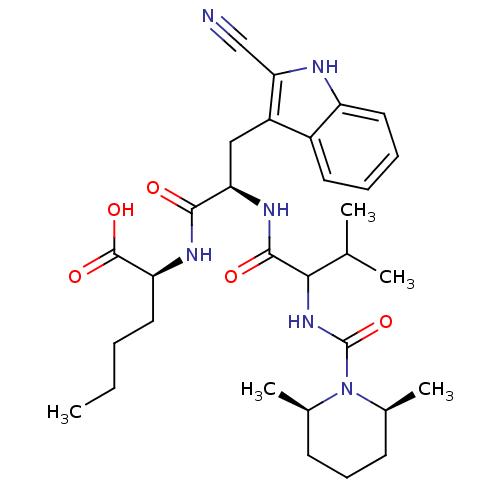 Chemical structure of BindingDB Monomer ID 50284768