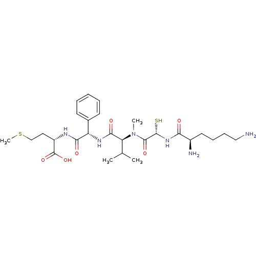 Chemical structure of BindingDB Monomer ID 50284948