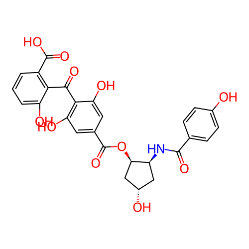 Chemical structure of BindingDB Monomer ID 50285237